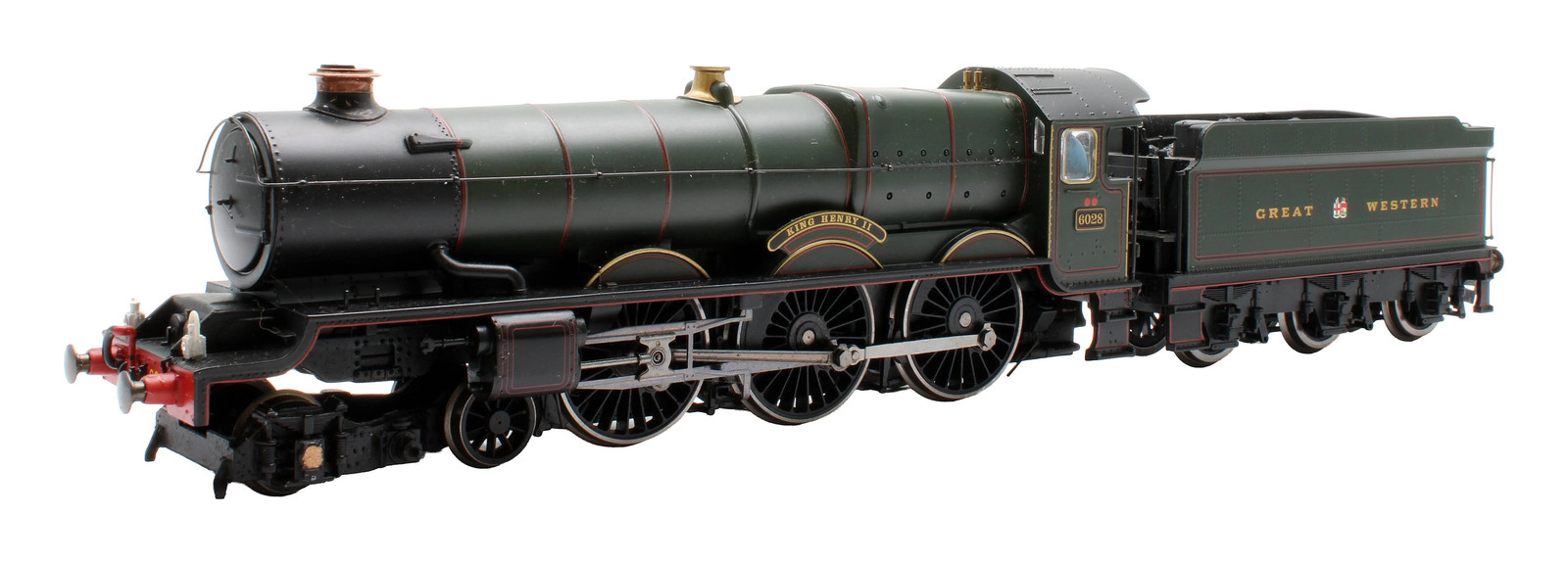 HORNBY OO GAUGE R2390 GWR KING CLASS CLASS 6028 'KING HENRY II' STEAM LOCOMOTIVE