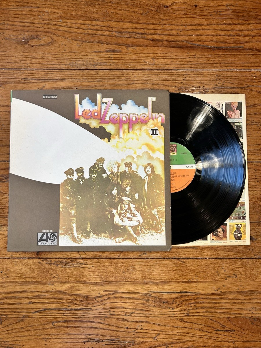 1969 LED ZEPPELIN II SD8236 RL SS HOT MIX, LP, Vinyl, Robert