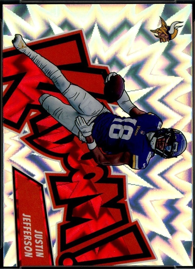 2023 Panini Absolute - Kaboom! Horizontal Justin Jefferson #7 for