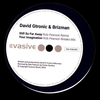David Gtronic & Brizman - Still So Far Away / (Vinyl 12'' - 2024 - EU - Original)