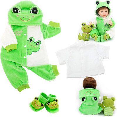 Reborn Dolls Clothes - Outfit Accessories for 20-24 Inch Realistic Newborn Toy D