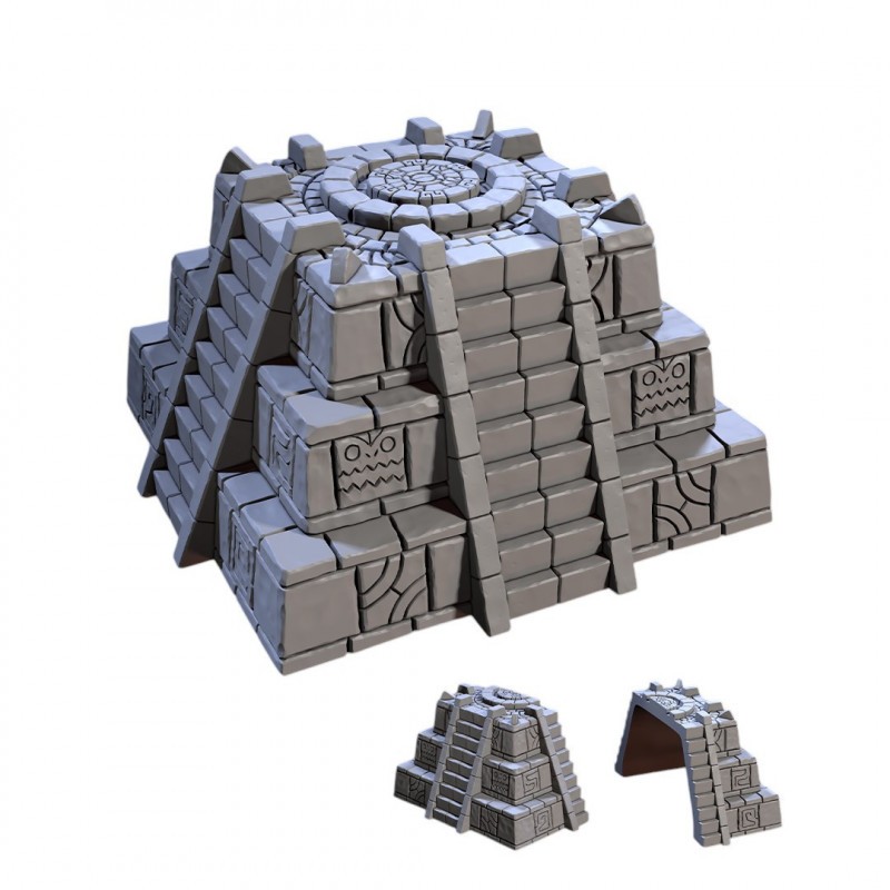 Artisan Guild - Pyramide à degrés avec niveaux larges pour figurines de wargame