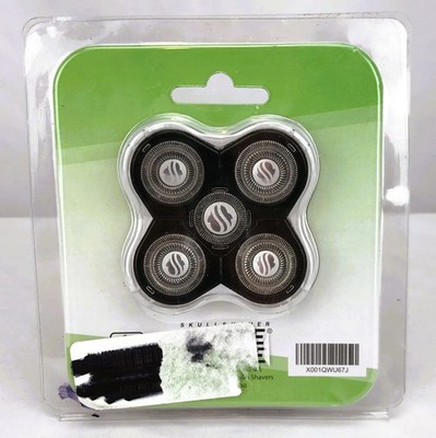 BRAND NEW Skull Shaver Forte 5x Blade Head Palm Pitbull & Butterfly Kiss Shavers
