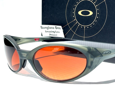 NEW Oakley EYE JACKET REDUX Matte Olive PRIZM Bronze Gradient Sunglass 9438-26