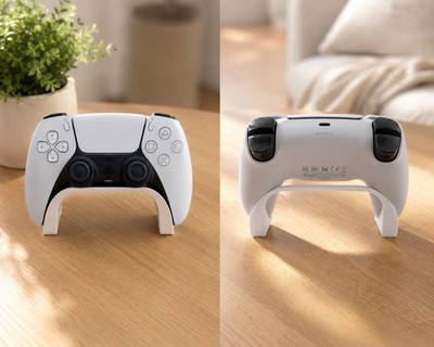 PS5 Controller Halterung 3D Druck | Minimalistisches Design | Personalisierbar