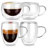 ThermogläSer Doppelwandig 280Ml Set 2 Stk KaffeegläSer TeegläSer Vilde
