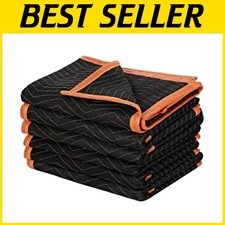 Moving Blankets 80x72in, 4 Pack Furniture Pads for Shipping