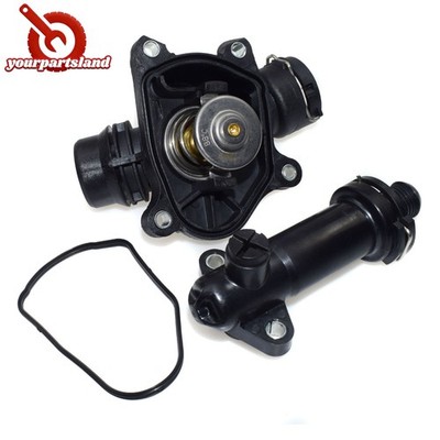 Coolant Thermostat & Housing Kit for BMW X3 X5 X6 E87 E91 E46 E90 E83 E70 E71