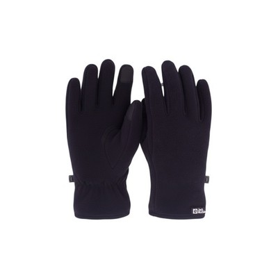 Jack Wolfskin Kaskaden Handschuhe Herren Fleecehandschuhe Touch Schwarz