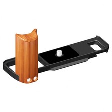 Solid Wood and Aluminum Quick Release Plate for For Fuji XE5 Camera Gear