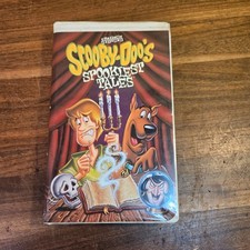 Scooby-Doo's Spookiest Tales VHS 2001 Clamshell