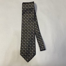 Bruno Piattelli Men  s Tie Necktie 100 Silk Geometric Designer