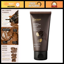 Gentle Exfoliating Face Scrub with Cocoa Butter & Safflower Oil, Vegan Skincare