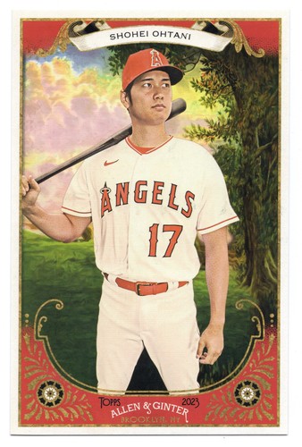 SHOHEI OHTANI 2023 TOPPS ALLEN & GINTER BOXLOADER # BC-3 + BONUS!