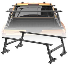 Ladder Rack Truck Bed Universal Adjustable Pickup Luggage Baggage Carrier Cargo