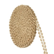 10 Yards 0.5 Inch Burlap Ribbon Jute Burlap Lace Craft Ribbons Rustic Ribbon