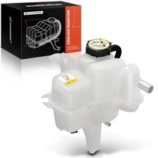 Engine Coolant Overflow Recovery Reservoir Tank with Cap Sensor Tubing