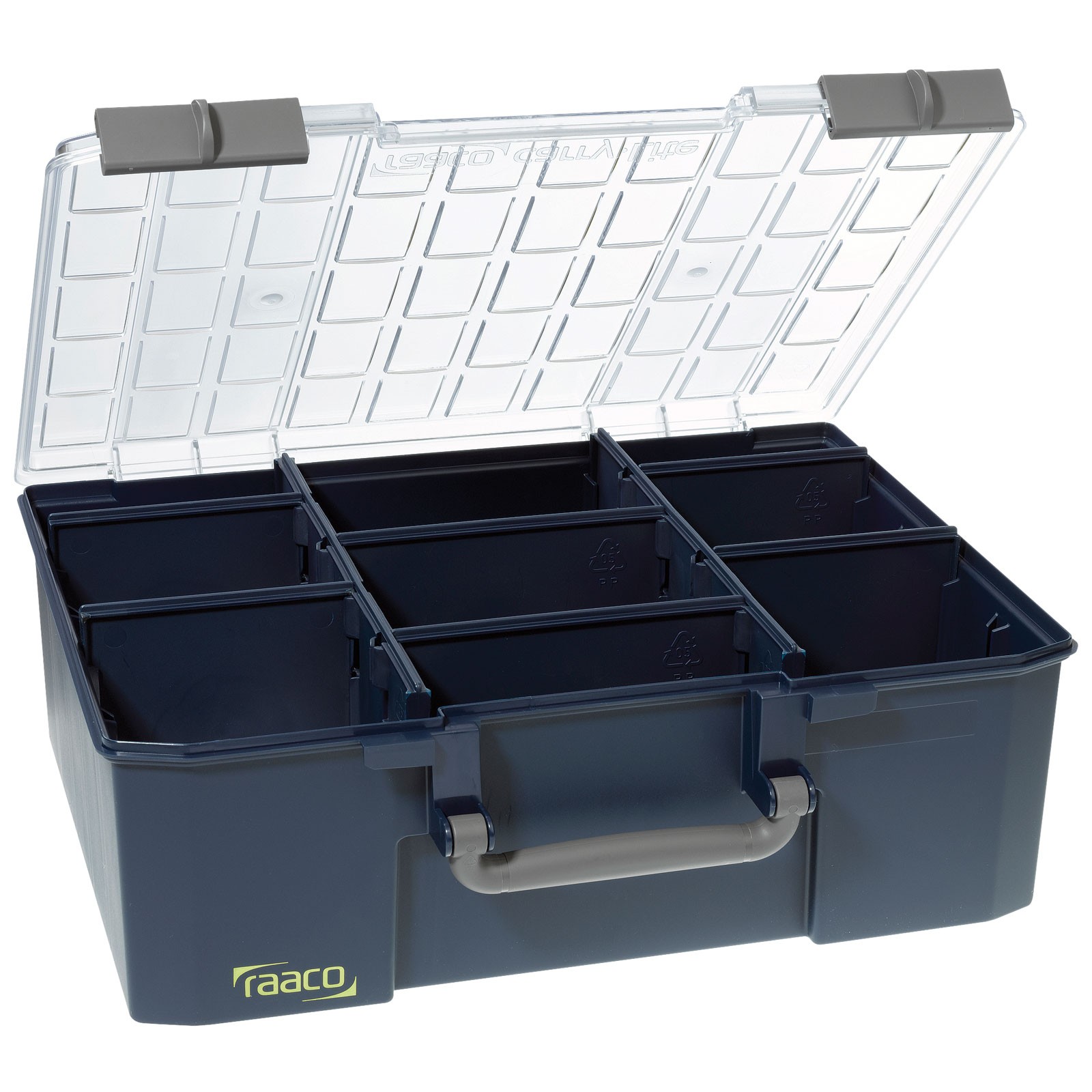 Raaco CarryLite 150-9 Organiser Service Case 8 Dividers