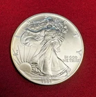 1991 American Silver Eagle 1 Troy Oz. .999 Fine One Dollar BU Uncirculated Coin