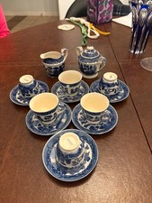 14 piece willow japan tea set