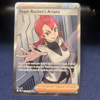 Team Rockets Ariana Ultra Rare Destined Rivals 224/182