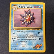 Misty's Starmie 56/132 1st Edition Gym Heroes  on eBay