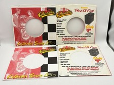 Collectables Records Company Sleeves 45 RPM Lot of 4 Collector Series 7 Inch