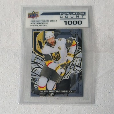 Upper Deck 2025-26 Series 1 Alex Pietrangelo Population Count PC-18 1000