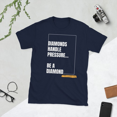 #ad #ad 💎 “Diamonds Handle Pressure… Be a Diamond” Motivational T Shirt💎 $16.50