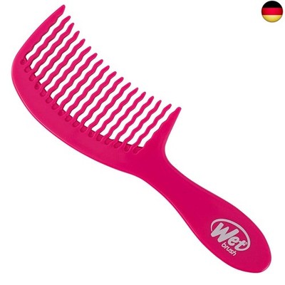 WetBrush Entwirrender Easy-Glide Kamm, Wellenzahn-Design mit großer Oberfläche z