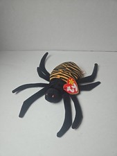 Rare HTF TY BEANIE BABY SPINNER Spider Tush Tag