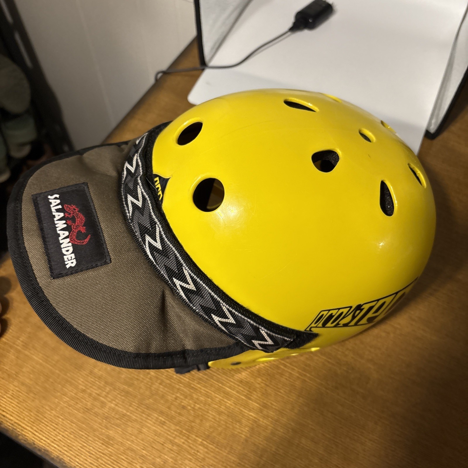Pro Tec Helmet, Skateboard/Water Sports. Yellow/Medium