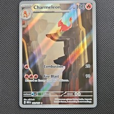 Pokemon Charmeleon 169/165 SV Scarlet & Violet 151 Illustration Rare Holo on eBay
