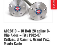 Moser 28 Spline Axles Gbody 28 Spline Carrier Upperlower Ca With Diff Cover