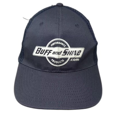 Vitronic Buff and Shine Performance Products Blue Baseball Cap One Size Hat Mesh