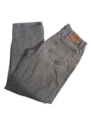 Wrangler Five Star Premium Jeans Herren 34 x 32 blau Stonewash Denim Relaxed Fit