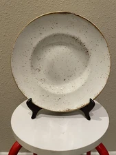 Steelite International Craft White Nouveau Bowl 10 3/4" Wide 2" Tall - PERFECT