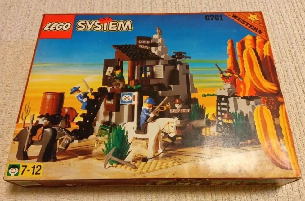 LEGO System Western Bandit's Secret Hide-Out 6761 In 1996 New Retired Sealed Bag