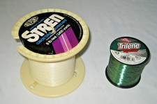 Stren Monofilament Clear/Blue Fluorescent  Trilene Big Game Fishing Line-Lot 2