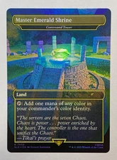 MTG - Secret Lair - Sonic the Hedgehog - Master Emerald Shrine - FOIL