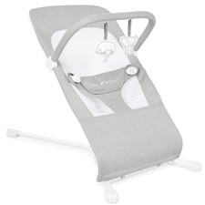 Highland Baby Bouncer  Infant  0   6 Months  3-Position Recline  Pebble Grey