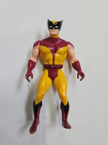 Marvel X-Men Comics Secret Wars Wolverine VTG 1984 Action Figure 4.5 In