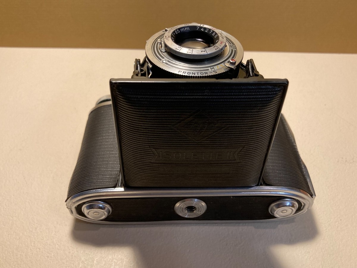 Agfa ISOLETTE II Apotar 85mm F4.5 美品 Vintage Agfa Isolette II Prontor-S w/Apotar 1:4.5 / 85mm lens