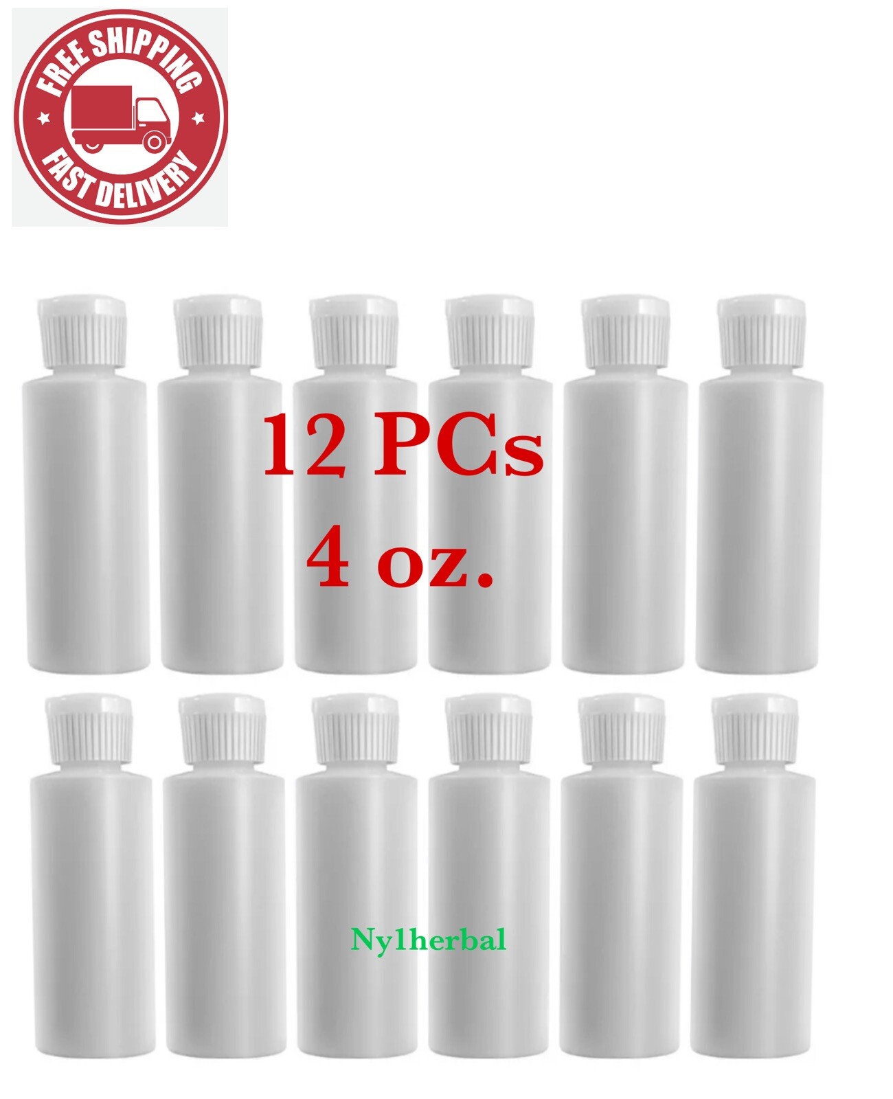 With Flip Top Pour Spout, Pack Of 12.