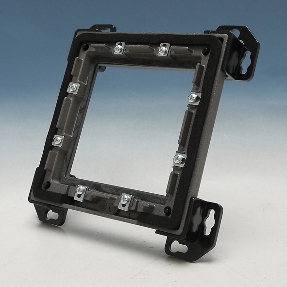 Comelit 3161/1 Vandalcom Series Frame Dark Gray