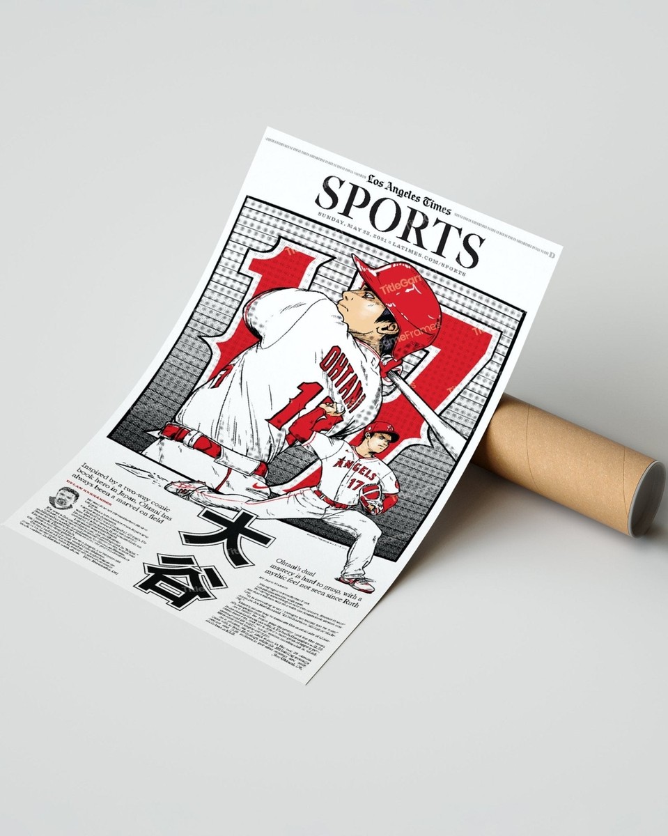 Shohei Ohtani Los Angeles Times 新聞セット 4_00933724-fe04-4cf4-93b3-