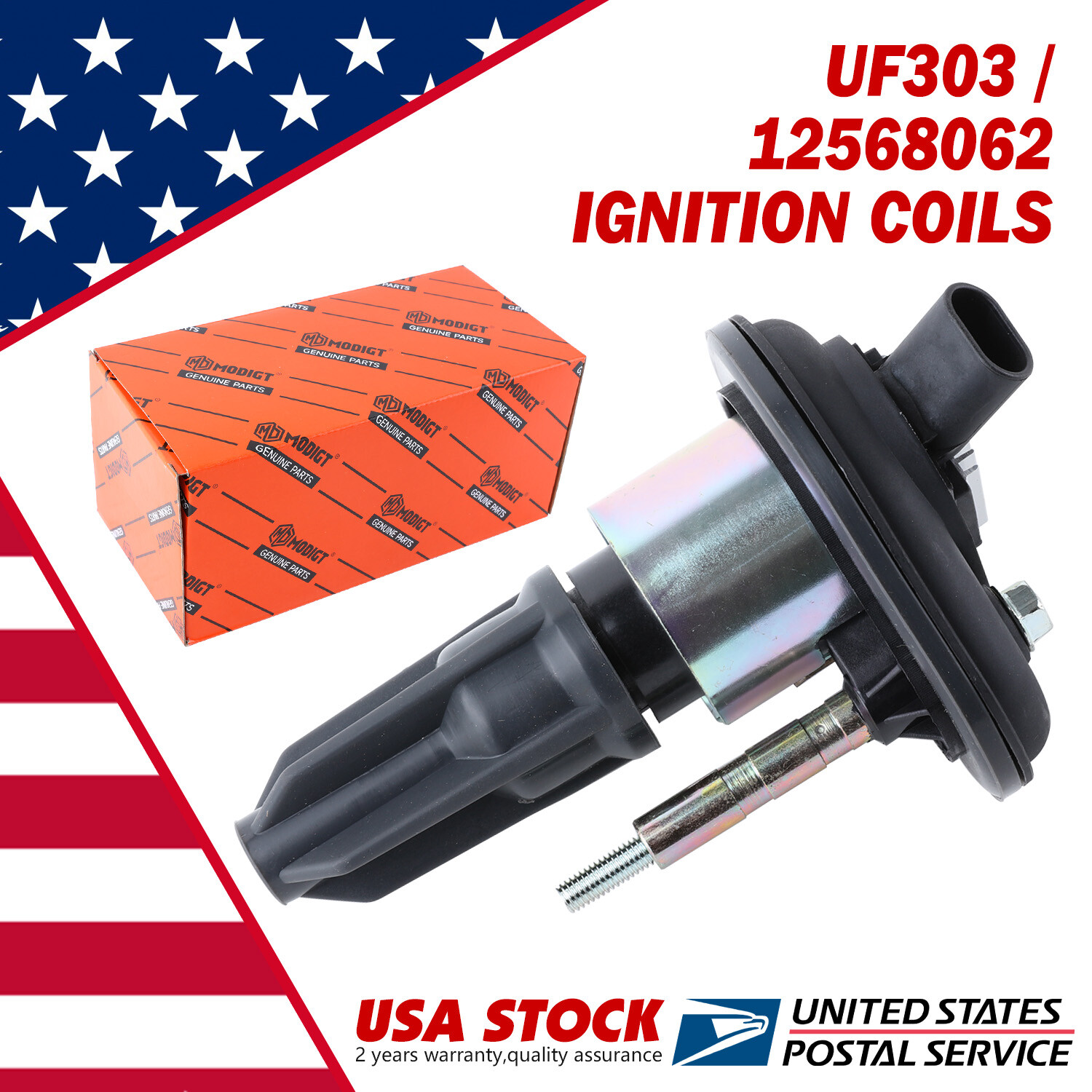 High Performance OEM Ignition Coil for Chevy Trailblazer GMC Envoy 4.2L UF303