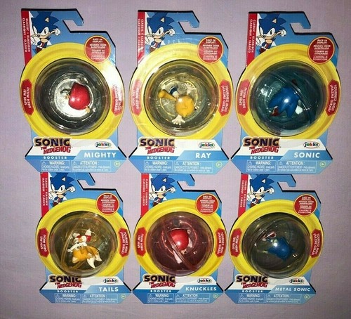 Set of 6 Sonic the Hedgehog Boosters: Mighty, Ray, Philippines | Ubuy