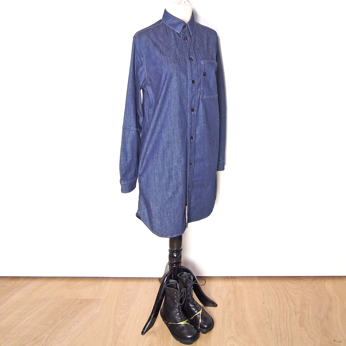 g star denim shirt dress Women's Denim Dress | Denim Dresses