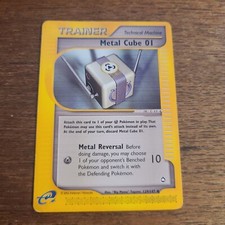 METAL CUBE 01 129/147 ENG AQUAPOLIS POKEMON CARD